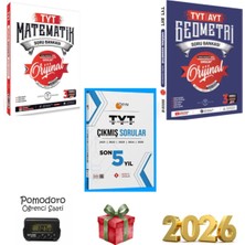 Orjinal Tyt Matematik + Tyt Geometri + Sonuç Tyt Çıkmış Sorular Set Kronometre Hediyeli