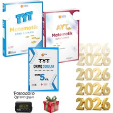 Üç Dört Beş Tyt Mat + Ayt Mat + Sonuç Tyt Çıkmış Sorular Seti Kronometre Hediyeli