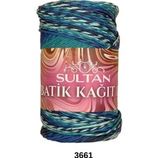 Hobi Dünyası Evim 1 Adet Sultan Batik Ip-Çanta-Şapka-Toka-Sepet-Bileklik Ipi- RENK:3661