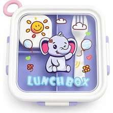 Vagonlife Çocuk Beslenme Kutusu Paslanmaz Çelik - 600 ml Lunch Box