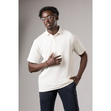 FBI Regular Fit Dokulu Likralı Polo Yaka T-Shirt