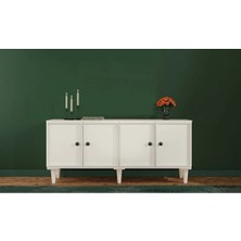 Miracool Zambak Konsol / Komple Mdf / Çok Amaçlı Dolap / Tv Ünitesi / Modern Tasarım