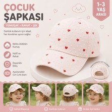 Bebeman Çocuk Şapka Kalpli
