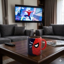 Unbranded Marvel Avengers Spiderman 3D Tasarımlı Porselen Kupa Bardak