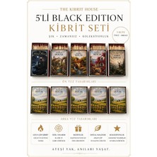 The Kibrit House 5’li Rustik Black Edition Koleksiyonluk Kibrit Seti
