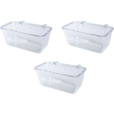 Tisert Küçük Mamalık Şeffaf 8cm x 3 Adet
