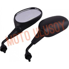 Moto Ulusoy Motosiklet Aynası Takım 8mm Sağ Ters Diş Honda ACTIVA100 PS150 BEAT100