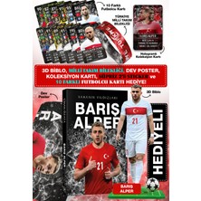 Parodi Yayınları Barış Alper Yılmaz Futbolcu Kitabı - Bileklik, 3D Biblo, Dev Poster, 10 Futbol Kart ve Koleksiyon Kartı - Milli Takım Hediye Seti