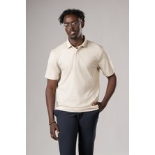 FBI Regular Fit Likralı Gizli Düğmeli Polo Yaka T-Shirt