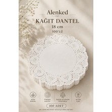 Alenked Kağıt Dantel 18CM 100'LÜ