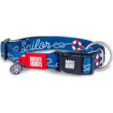 ‎Max & Molly Urban Pets Max Molly Sailor Smart Id Köpek Boyun Tasması Small