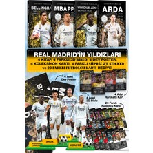 Parodi Yayınları Real Madrid Futbolcu Kitapları 4'lü Set | Arda Güler, Mbappe, Vinicius, Bellingham | Hediyeli Koleksiyon Seti