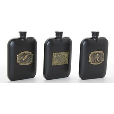 Lovesta Home Paslanmaz Çelik Kabartmalı Tekli 6 Oz Matara