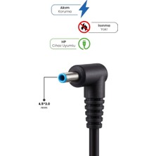 19.5V 3.33A 4.5 * 3.0mm 65W Hp Için Laptop Adaptör