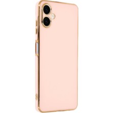 Galaxy A06 Kılıf Volet Silikon - Pembe