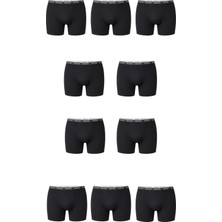 Maruf Shop 10 Adet Çoklu Paket Erkek Büyük Beden Redzone Likralı Bambu Boxer