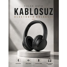 Astraltech Kulak Üstü Kablosuz Bluetooth Kulaklık Yüksek Ses Kaliteli Anc Özelliği