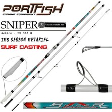 Port Fish Portfish Sniper 425CM 300GR Atrlı 3 Parça Surf Olta Kamışı