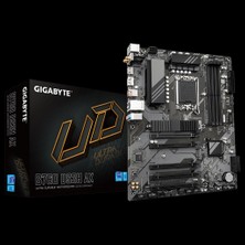Gigabyte Gıgabyte B760 DS3H Ax, Rev.1.0, 4xddr5, 2xm.2, Dp, Hdmı, Type-C, Wi-Fi 6e, Bluetooth V5.3, 12-13-14.nesil, LGA1700 Soket, Anakart