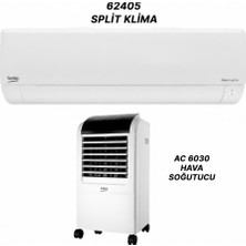 Beko 62405 A++ 24000 Btu Duvar Tipi Klima Ac 6030 Hava Serinletici Hediye