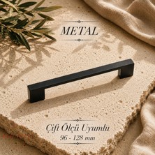 Red Level Köprü Siyah Metal Modern Kulp Modelleri Mutfak Dolap Çekmece Mobilya Kulbu