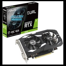 Asus DUAL-RTX3050-O6G, 6gb, Gddr6, 96BIT, 1xhdmı, 1xdp, 1xdvı Gamıng Ekran Kartı