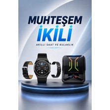 Genel Tedarik Dijital Göstergeli Bluetooth Kulaklık ve Bildirim Görebilen Akıllı Saat Alarm ve Titreşim