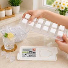 Sariva Home Kolay Buz Çıkarma Özellikli 12 Hazneli Silikon Buzluk Kalıbı