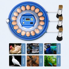 PowerS-Pro 26'li Tam Otomatik Kuluçka Makinesi | Dijital Isı Kontrol | Nemlendiricili |