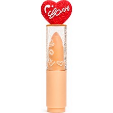 Sudedi Home Renkli Lip Balm Nude Ruj 01 Nude Peach, Şeftali Nude Ton Dudak Balmı, Kalp Kapaklı Günlük Nude Ruj