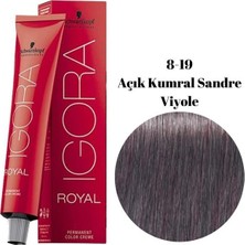 Igora Tüp Boya 60ML. 8-19 A.kumral Sandre Viyole