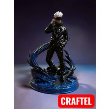 Craftel Jujutsu Kaisen Satori Gojo Anime Figür Koleksiyonluk 10 cm