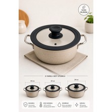 Siliconly %100 Silikon Tencere Kapağı 20-22-24 cm Uyumlu Universal Cam Kapak Sızdırmaz Isıya Dayanıklı Bpa Içermez