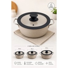 Siliconly %100 Silikon Tencere Kapağı 26-28-30 cm Uyumlu Universal Cam Kapak Sızdırmaz Isıya Dayanıklı Bpa Içermez