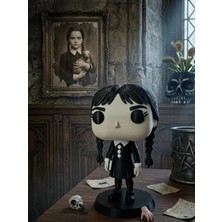Craftel Funko Pop Wednesday Addams Figür 10 cm Koleksiyonluk Standlı Masaüstü Dekoratif Biblo Oda Dekoru