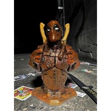 Craftel Deadpool Büst Figür 10 cm - Bakır Eskitme Koleksiyonluk