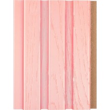 Masay Ahşap Lambiri Duvar Paneli - Patine Pembe - 18 mm