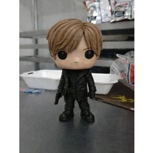 Craftel Resident Evil Leon S Kennedy Funko Pop Tarzı Koleksiyonluk Chibi Figür 10 cm