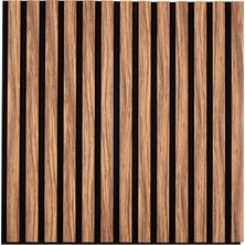 Masay Akustik Duvar Paneli - 60X280 cm -  Doğal Ceviz - 8 mm Kalınlık