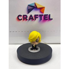 Craftel One Piece Sanji 8 cm Koleksiyonluk Anime Chibi Mini Figür