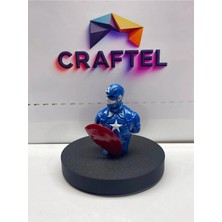 Craftel Captain America Kaptan Amerika Büst 10 cm Koleksiyonluk Figür