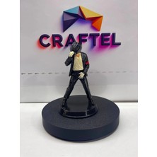 Craftel Michael Jackson 13 cm Koleksiyonluk Pop Müziğin Kralı Figür