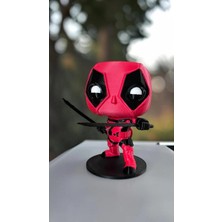 Craftel Funko Pop Marvel Deadpool Figür 10 cm Koleksiyonluk Standlı Masaüstü Dekoratif Biblo Oda Dekoru