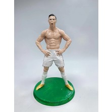 Craftel Cristiano Ronaldo Real Madrid Efsanevi Kas Sevinci 3D Tasarım Heykelcik 15 cm Koleksiyonluk
