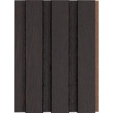 Masay Ahşap Lambiri Duvar Paneli - Wenge  - 18 mm