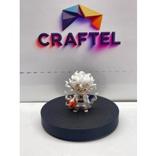 Craftel One Piece Luffy Gear 5 Nika 8 cm Koleksiyonluk Anime Mini Figür