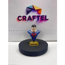 Craftel Superman Büst 10 cm Koleksiyonluk Kahraman Figürü