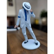 Craftel Michael Jackson Figür Koleksiyonluk Hediyelik Ürünler Masa Üstü Dekoratif Biblo 13 cm