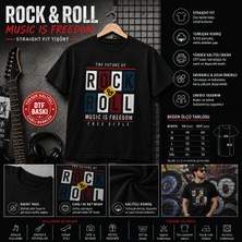 Tişört Kodu Rock & Roll Straight Fit Tişört