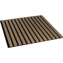 Masay Akustik Duvar Paneli - 60X280 cm - Kahve Jüt - 8 mm Kalınlık